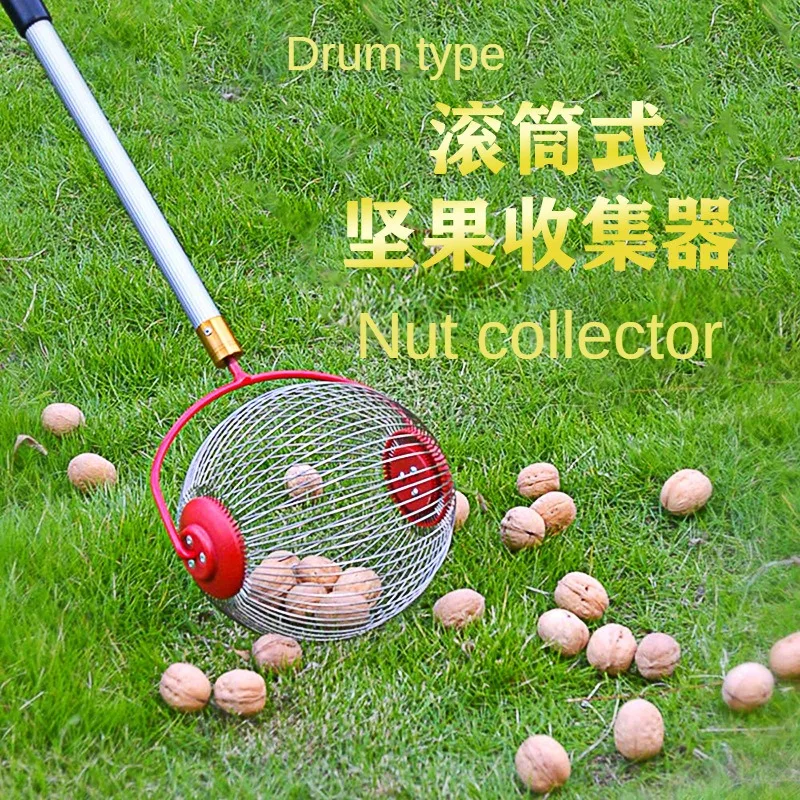 Nut Collector Fruit Picker Garden Tools Walnut Picker Chestnut Tool Fruit Collection New