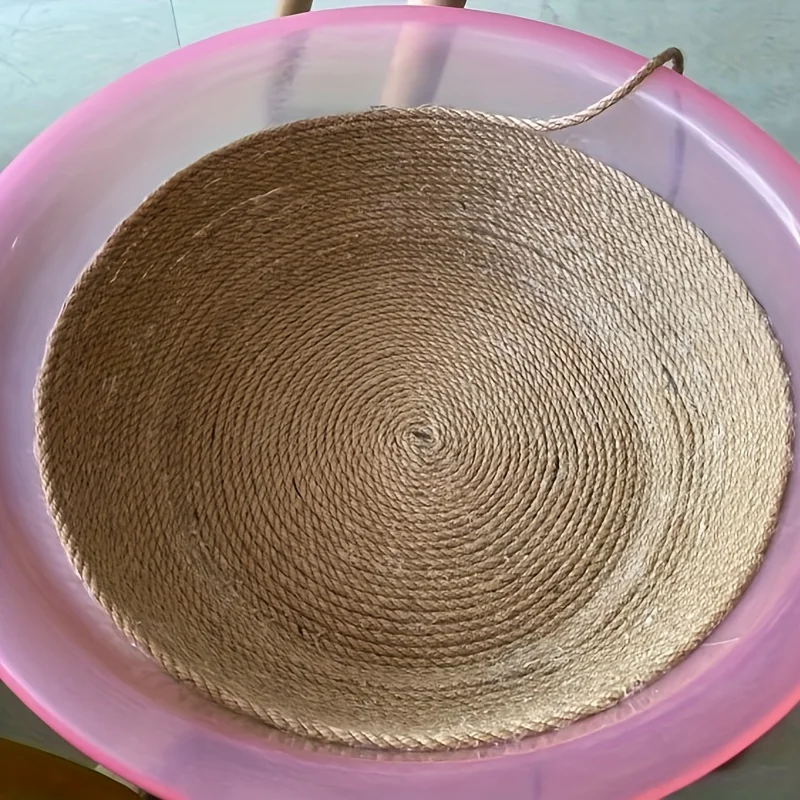 Corda De Arranhar Durável De 50m, Feita De Sisal Natural E Corda De Cânhamo Para Poste De Arranhar, Substituição De Árvore