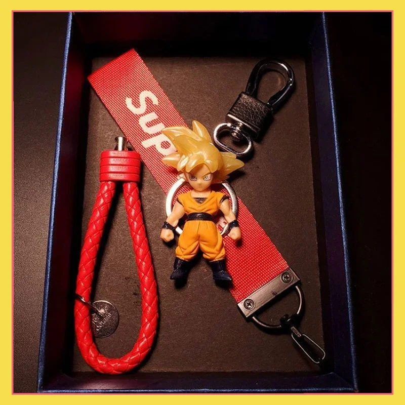 

Anime Dragon Ball Keychain Pendant Wukong Men's Car Handmade Anime Creative 61 Children's Day Personalized Birthday Gift