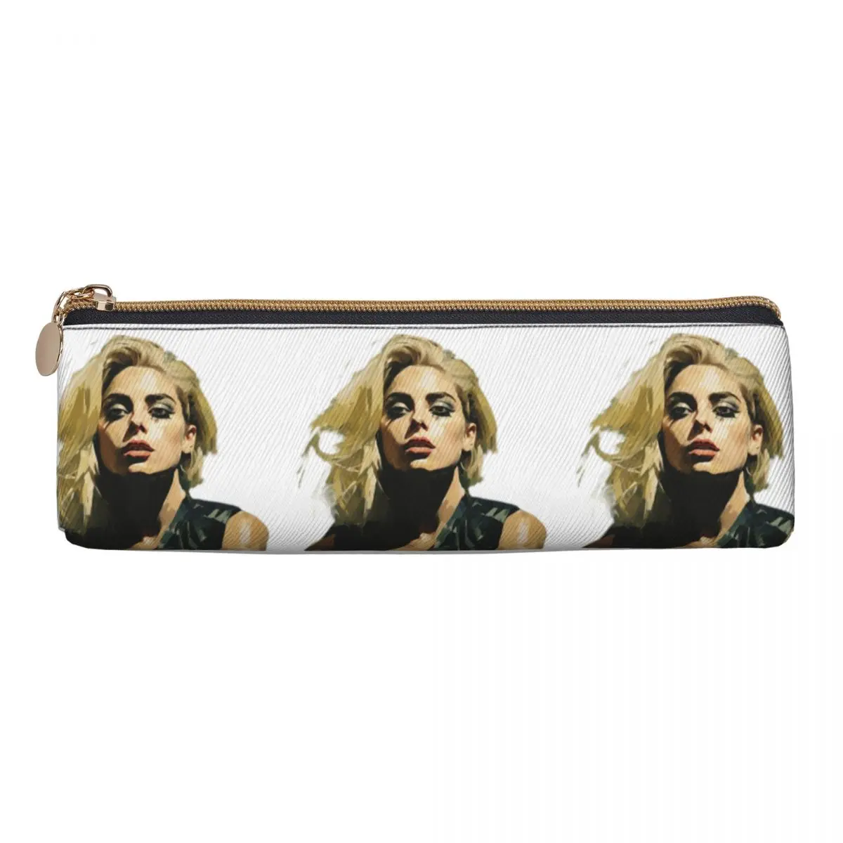 

Singer Lady Gaga Pencil Case Pencil Pouch Storage Stationery Supplies Large Capacity Pen Box Pencil Bag for Students Gifts