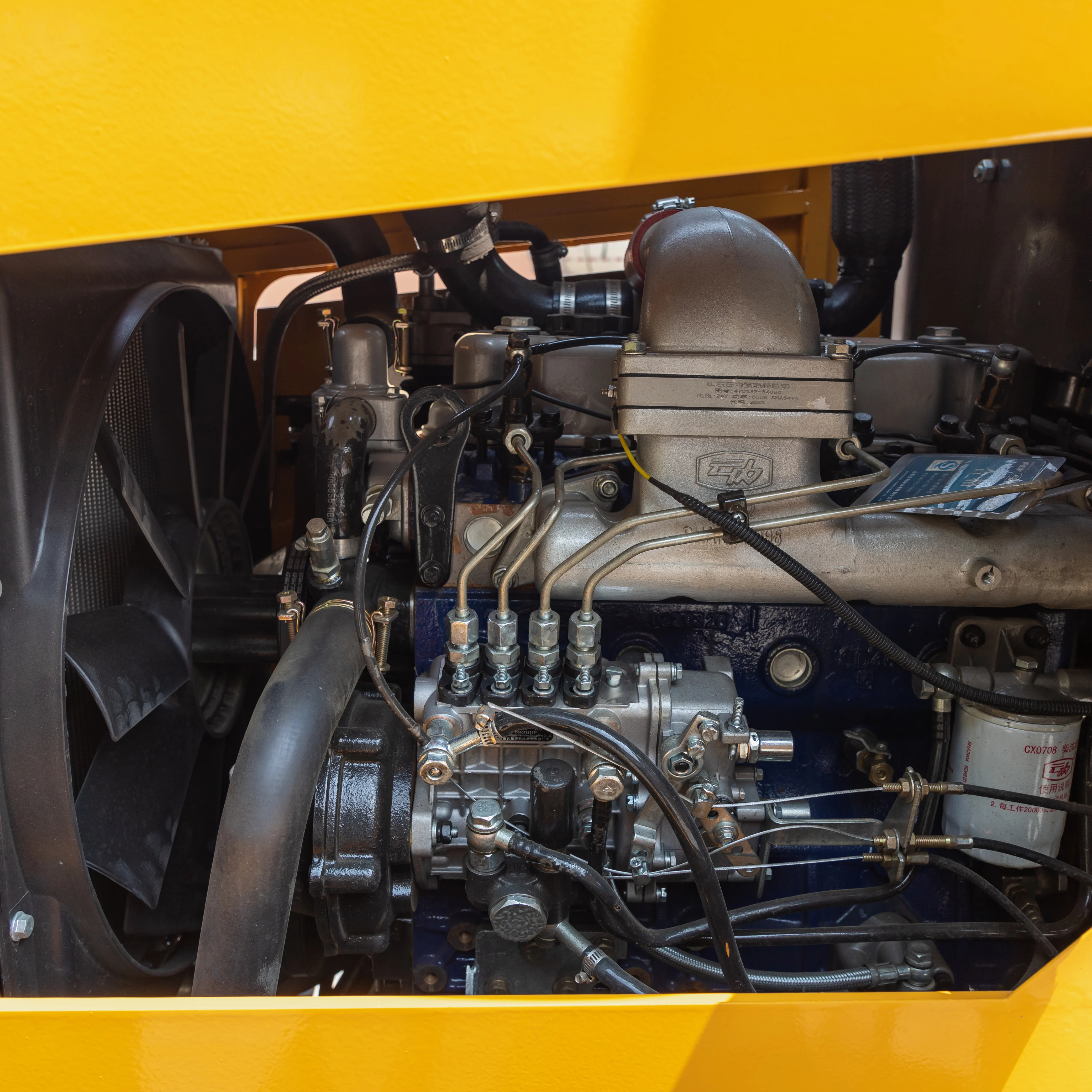 New 5 Ton Diesel Excavator Loader 4WD All-Terrain Backhoe Loader Agricultural Construction Machinery Excavators Tractor Custom
