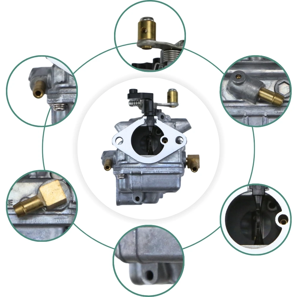 6BX-14301-10 6BX-14301-11 6BX-14301-00 Yamaha F6 4 스트로크 6HP 보트 모터 용 기화기 P21X