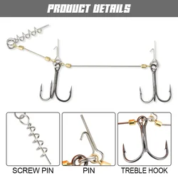 Spinpoler Stinger para Swimbait – Anzuelos extra para Lucio y Lucioperca
