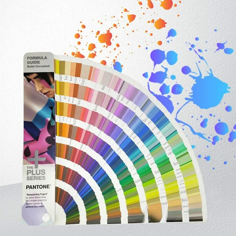 solid Pantone Plus Series Formula Color Guide Chip shade Book Solid Uncoated Only GP1601N 2016 +112 Color