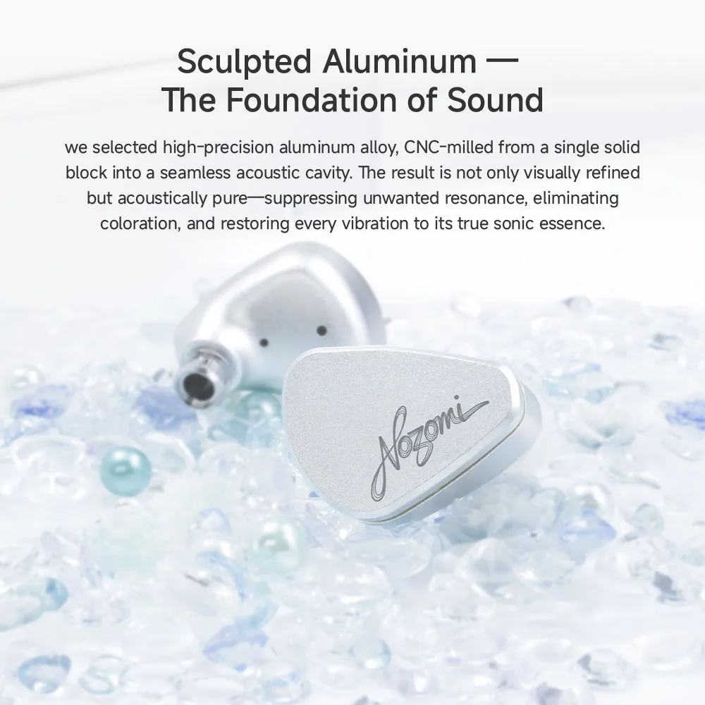 CVJ Nozomi Planar In-Ear Earphones with Interchangeable Nozzles