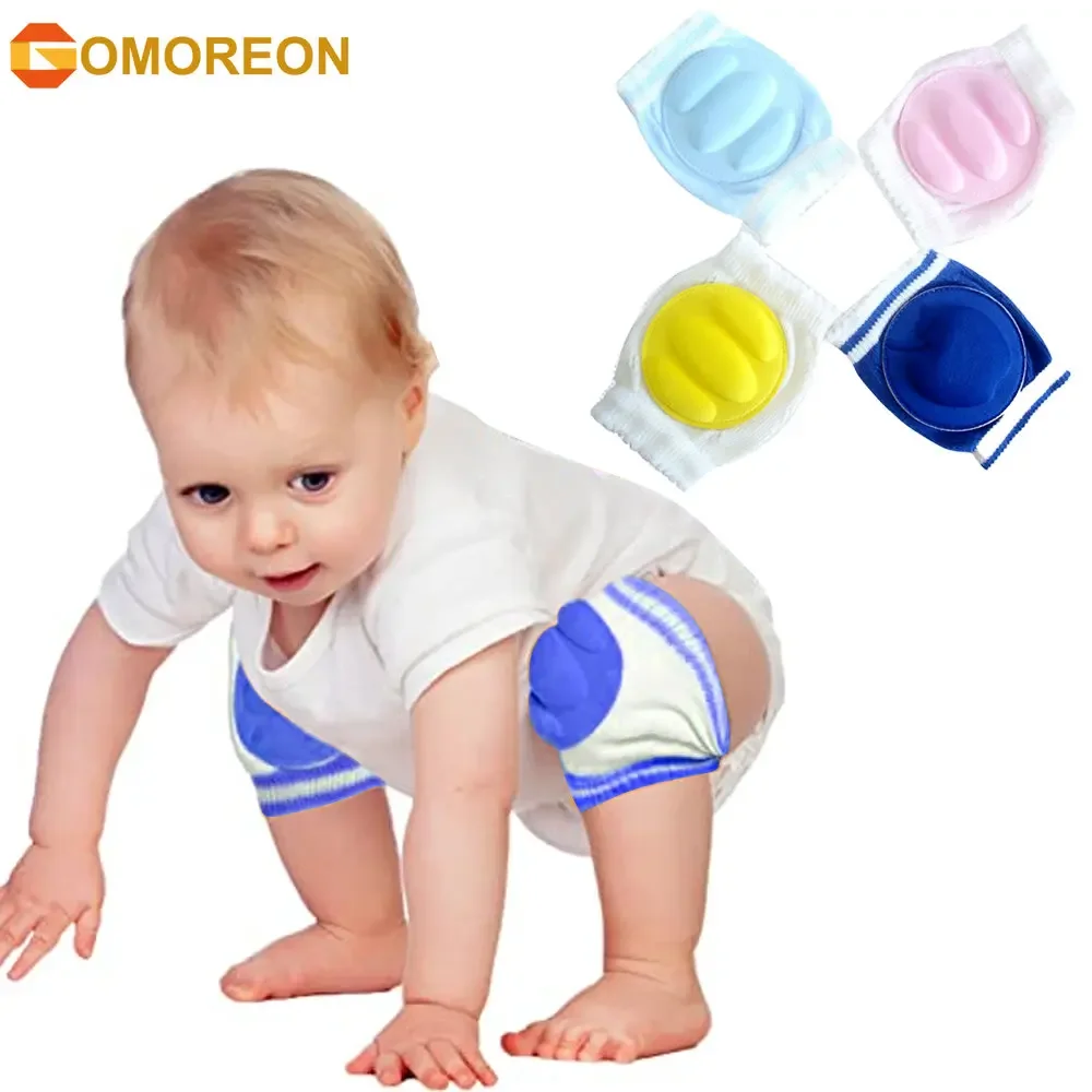 Anti-Slip Knee Pads for Babies, Adjustable Baby Knee Pads for Walking, Breathable Baby Crawling Knee Pads for Baby Protection