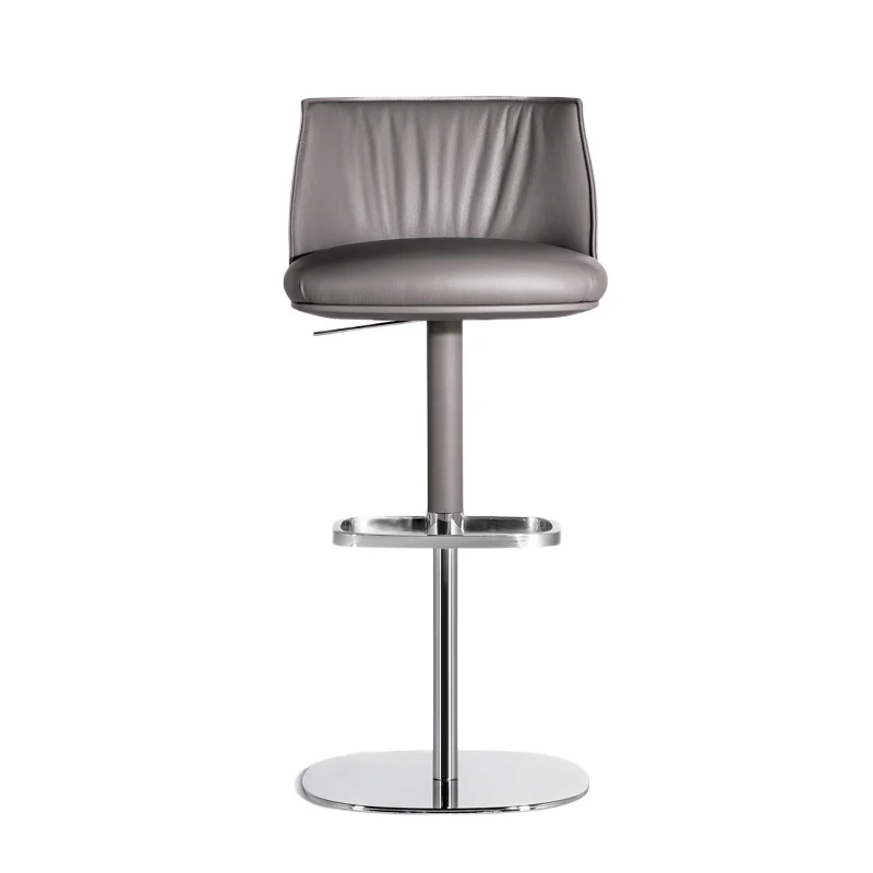 

Lift Bar Chair Home Modern Simple Leather Island Chair Italian Minimalist High Stool Bar