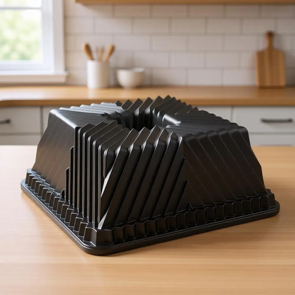 

Форма для выпечки Bundt на 10 чашек с графитовым антипригарным покрытием