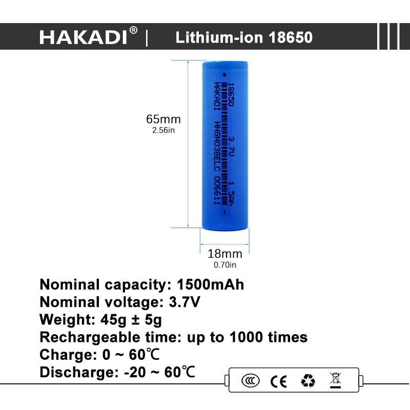 18650 3,7 V 1500 mah akumulator litowo-jonowy 15C o dużej szybkości rozładowania do elektronarzędzi wiertarka elektryczna skuter akumulator do