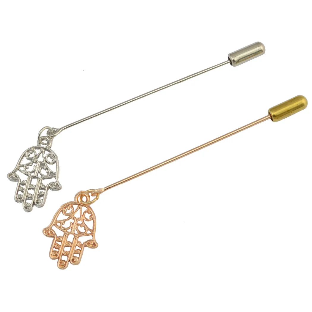 European And American Leaf Spoon Geometric Brooches Exquisite Mini Jewellery For Banquets Daily Commute