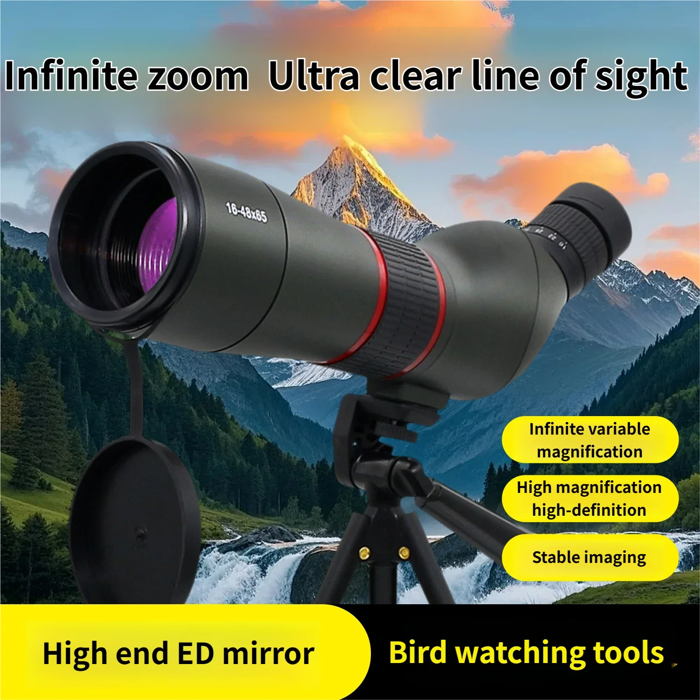 16-48×65 Telescope …