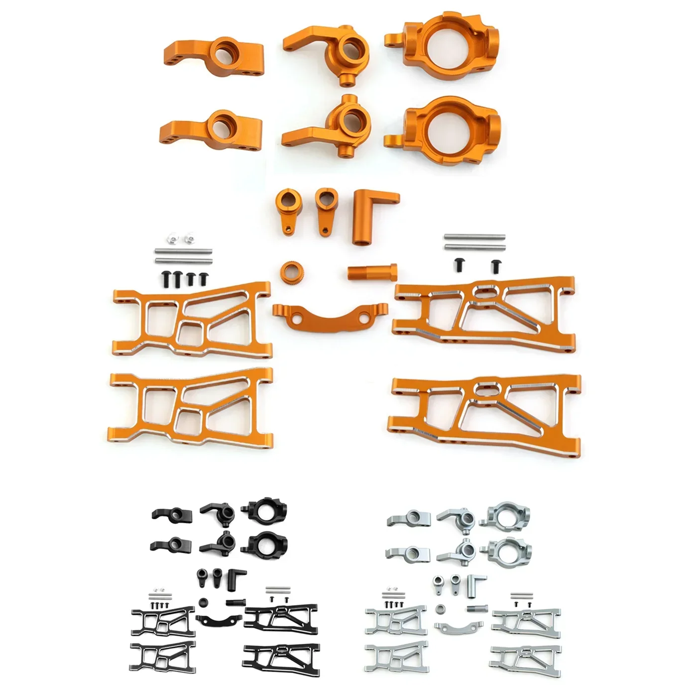 

ZD Racing DBX-10 DBX10 Metal Upgrade Parts Kit Suspension Arm Steering Block 1/10 RC Car Upgrade Accessories