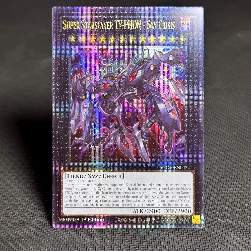 YuGiOh! Proxy-Karten QCSCR S:P Little Knight Super Starslayer TY-PHON-Sky Crisis Magicians of Bonds and Unity Pot of Greed