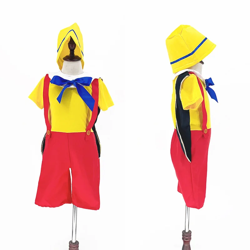 

Puppet Costume Boys Girls Puppet Costume For Kids Fairytale Character Outfit Halloween Costumes