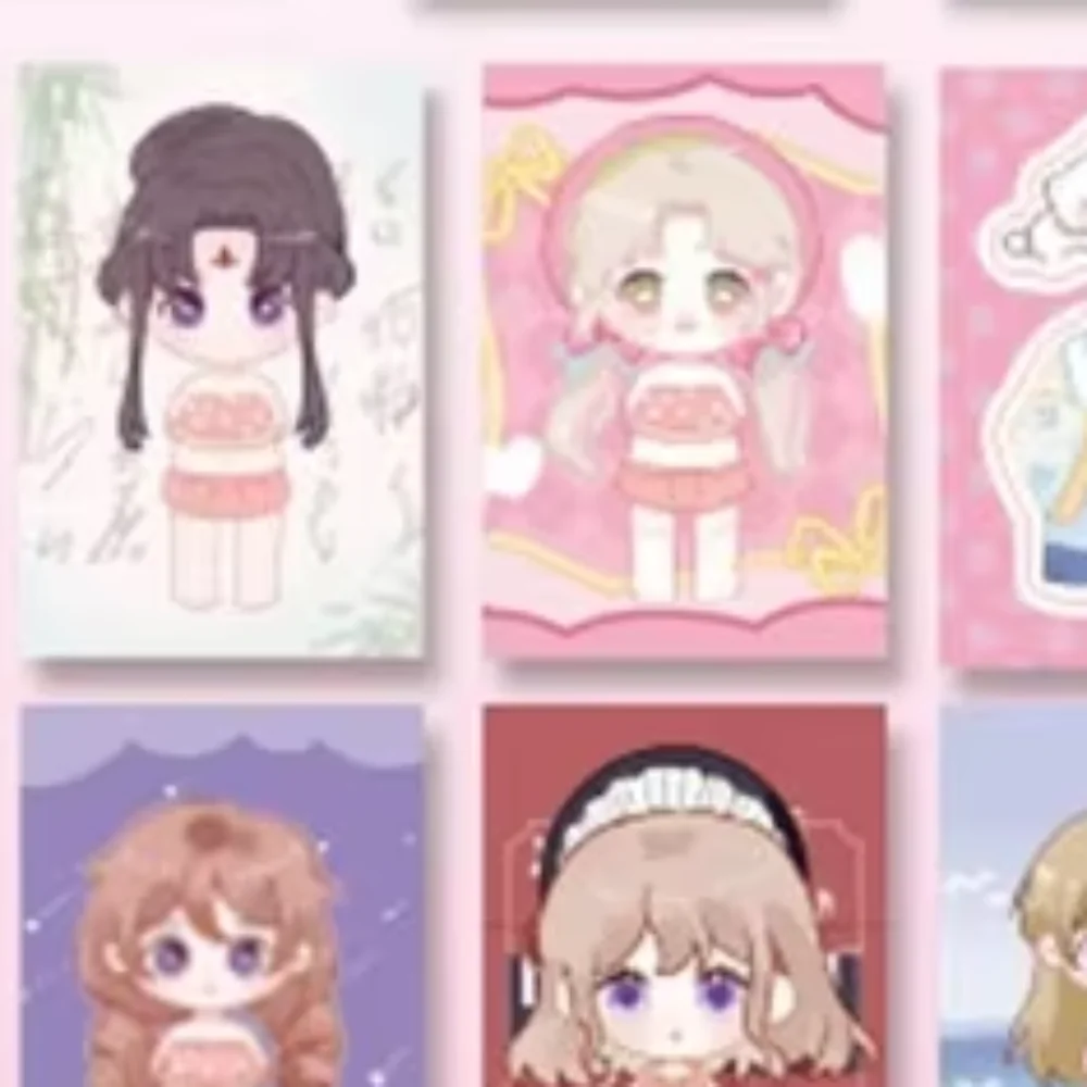 

50 шт., милая наклейка для макияжа для девочек, мини-наклейка для скрапбукинга с героями мультфильмов, наклейки для мобильных телефонов