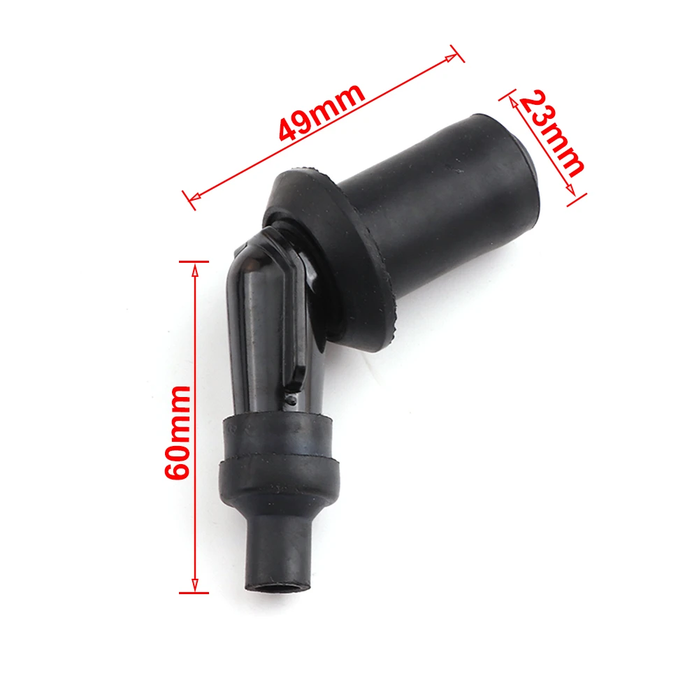 5 Pcs Universal Motorcycle Ignition Spark Plug Cap Moped Scooter Dirt Bike Straddle Type Motorcycle Cub Underbone Spare Parts