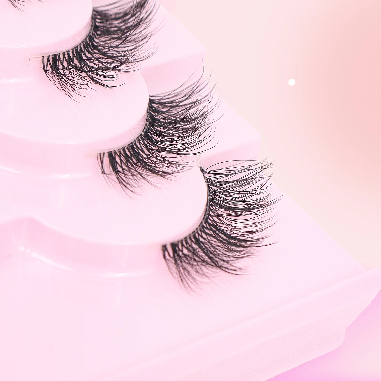 ハーフアイラッシュ 10ペアセット ナチュラルアイコーナーつけまつげ ナチュラルで快適な猫目つけまつげ 初心者でも使いやすい