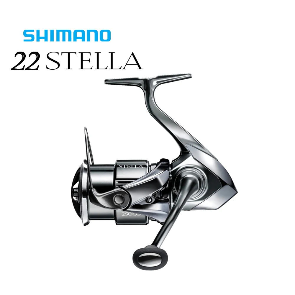 SHIMANO Original 2022 Stella Spinning Fishing Reel Hagane Body/Gear Micromodule Ⅱ Infinity Loop/X Cross Long Stroke Spool S A-RB