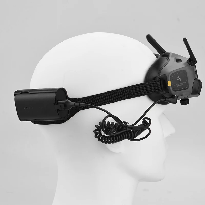 Dji Vata/fpvコンボゴーグル用バッテリーホルダー2/v2ドローン用バッテリー収納ケースクリップヘッドブラケット