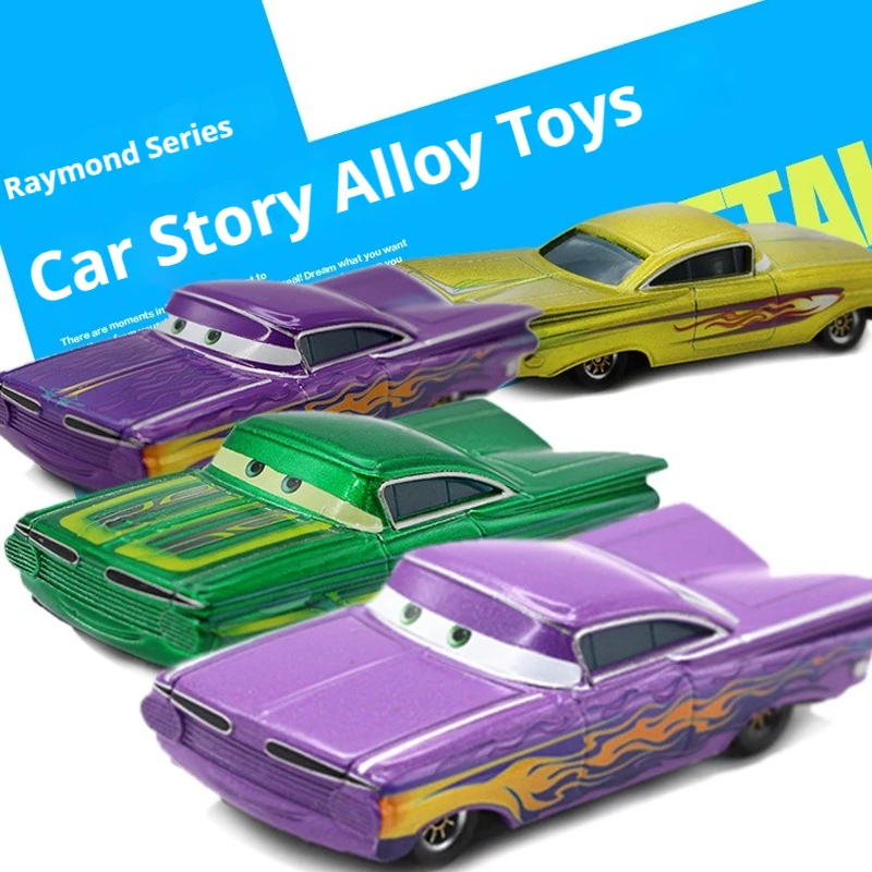 

Disney Pixar Cars Alloy Model Raymond Vehicle Series Alloy Figure Collection Toys Metal Model Car Body Kids Birthday Gifts Toy