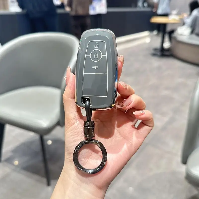 

For Ford Key Fob Cover Key Case Shell Key Case ForcRAPTOR F-150 For Ford Next-Gen Everest For Ford Next-Gen Ranger