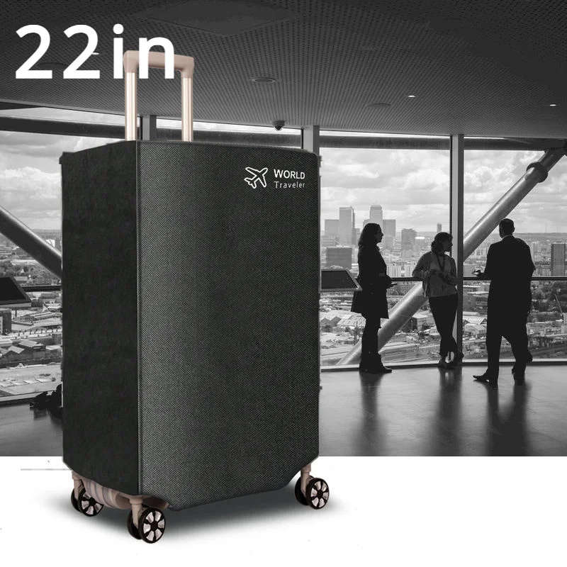 1PC Vlies Gepäck Abdeckung Staubdicht Trolley Koffer Tragen-beständig Roll Anti-scratch Gepäck Schutz Abdeckung
