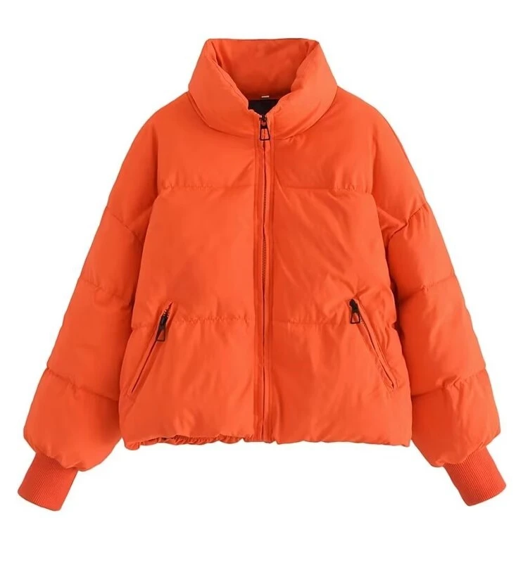 

Laid-ba Sle ort Bread Sle Cotton Jaet, новинка зимы 2023, женское универсальное хлопковое пальто свободного покроя, модное пальто для хлеба