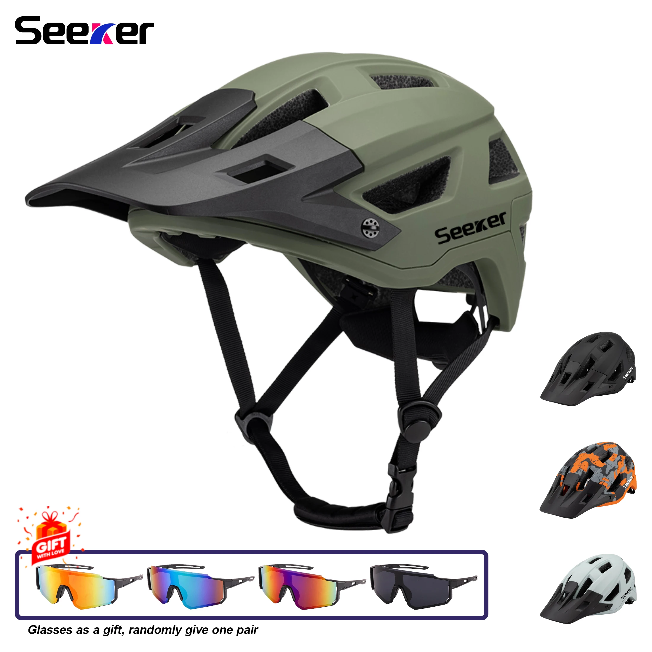 Seeker Bicycle Helm… - image