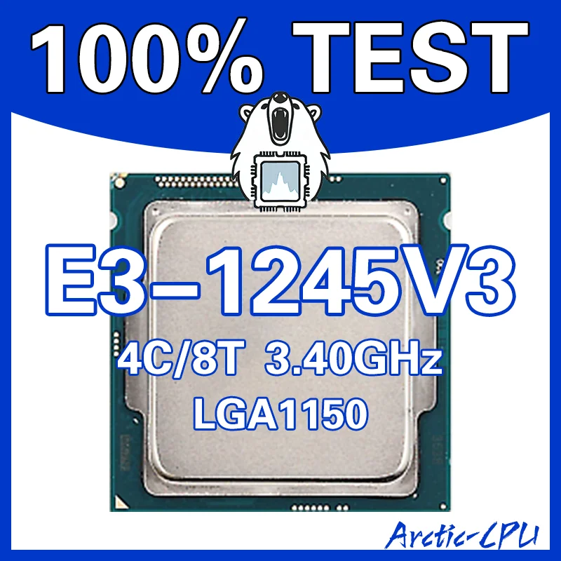 E3-1245V3 Arctic-CPU 100%TEST  4C/8T・3.40GHz LGA1150