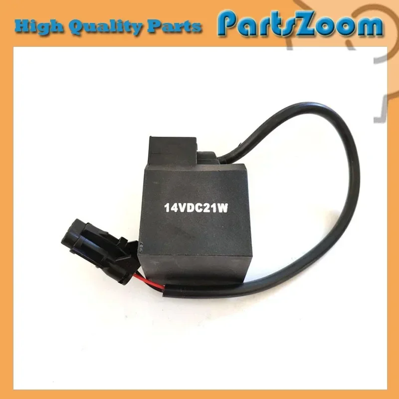 

Катушка электромагнитного клапана 12В DC для экскаваторов Hyundai R55, запчасти 14VDC21W