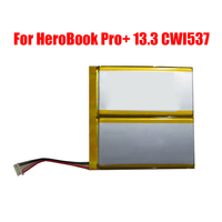 Laptop Battery For Chuwi For HeroBook Pro+ 13.3 CWI537 7.6V 5000MAH 38WH 10PIN 7Lines New