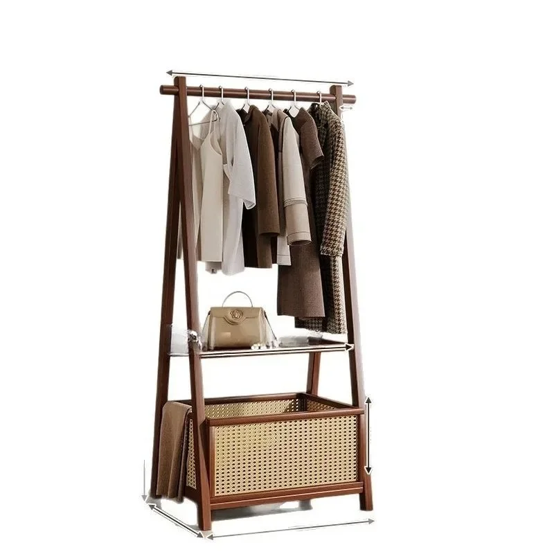 

Hanging hanger Floor-to-ceiling simple coat rack Household room