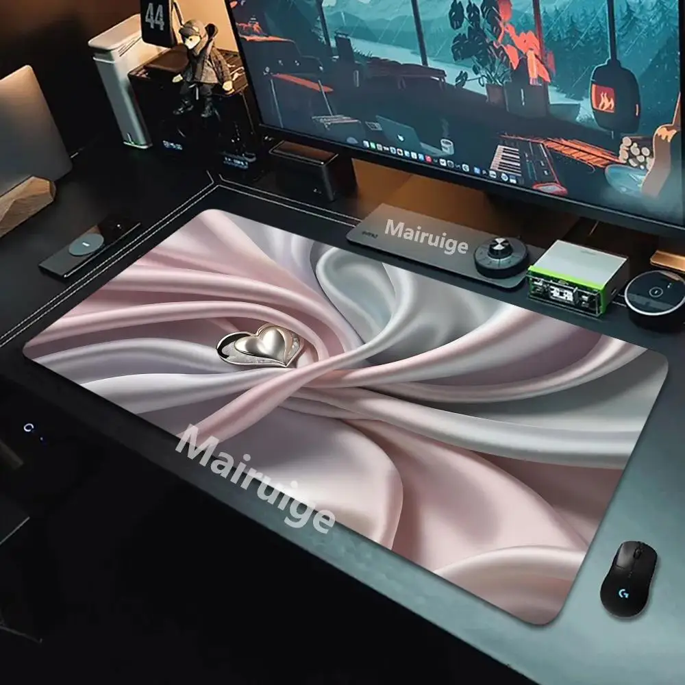 

Коврик для мыши Love Decoration, большой коврик для компьютерного офиса, игрового стола, XXL, резиновые противоскользящие коврики для игровой клавиатуры, длинные настольные коврики
