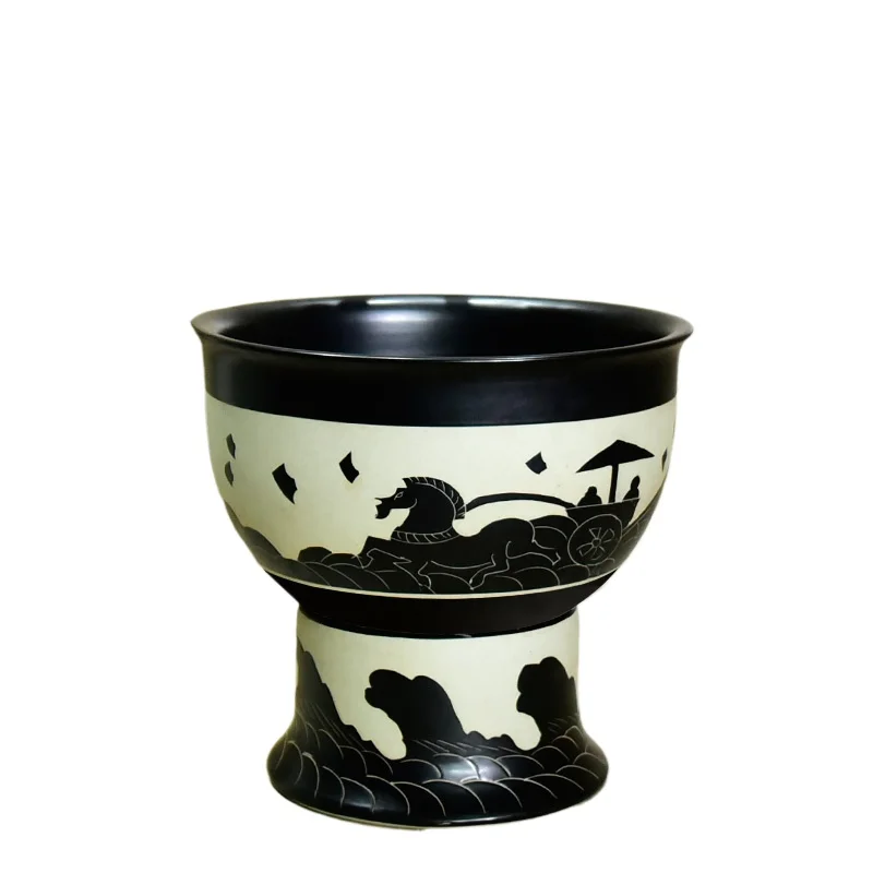 

Chinese floor-to-ceiling large mop pool balcony art integrated mop pool outdoor courtyard mop basin