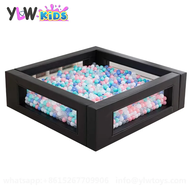 

YLWCNN Customized Kids Soft Fence Baby Ball Pool Play Area Children Soft Maze Playground