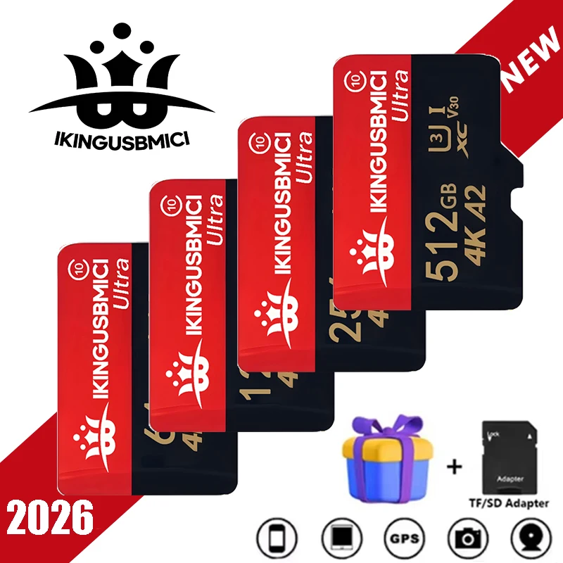 Super Fast Memory Card for Gaming Micro Memory Card SD Cards TF Cards Flash Card 512GB/16GB/64GB/256GB/32GB Advanced