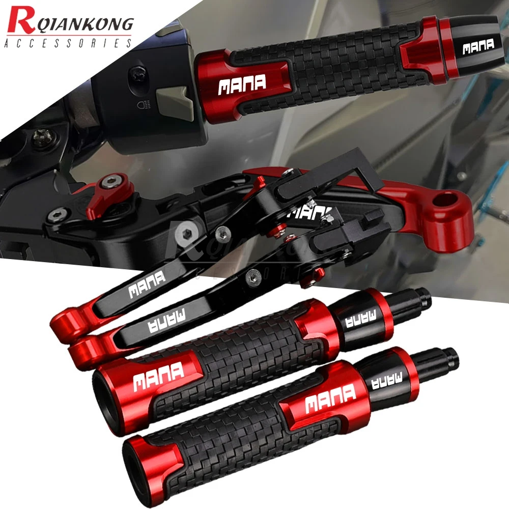 

Motorcycle CNC Aluminum Adjustable Brake Clutch Levers FOR APRILIA MANA 2007 2008 2009 2010 2011 2012 Handlebar Hands Ends Grips