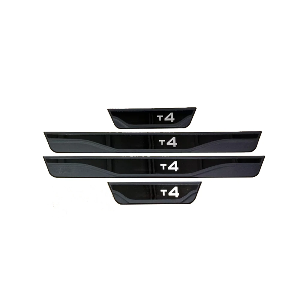 

For TENET T4 2025 2026 Car Door Sill Trim Protection Accessories Auto External Threshold Scuff Plate Pedal Styling Stickers