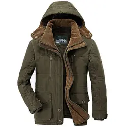 Parkas masculinas grossas e de lã, casacos com capuz, táticas casuais, casaco militar, nova moda, outono e inverno, 2023