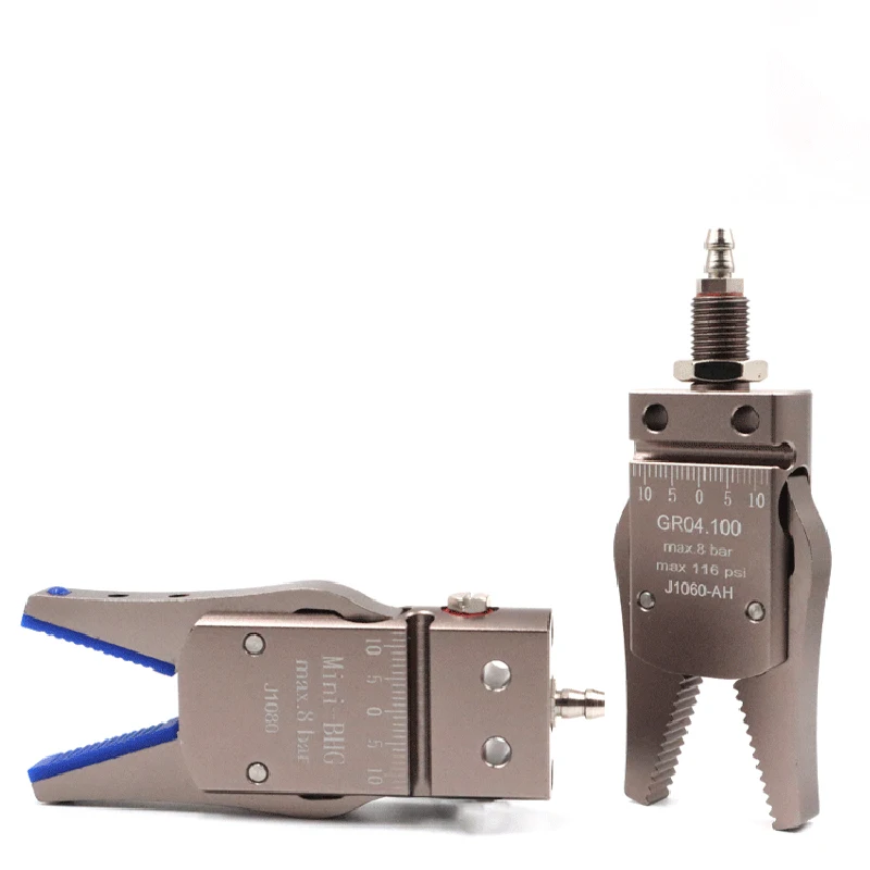 Mini-Greifer der Manipulator befestigung mit magnetischem Induktion schutz für den Spritzguss zylinder für pneumatische Vorrichtungen – Detail 3
