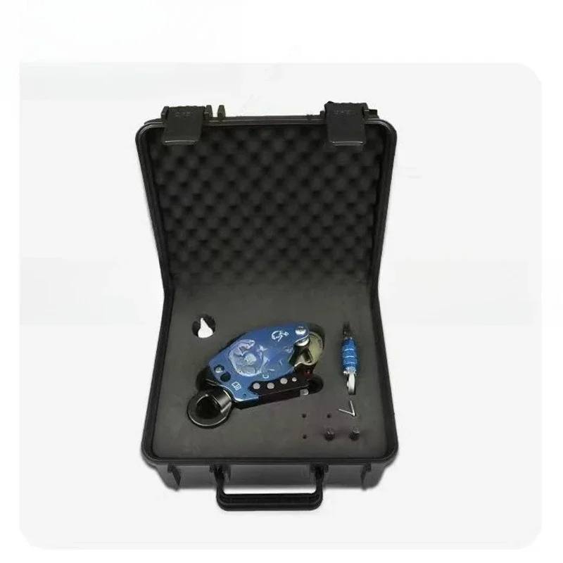 Electric ascent and descent device, rope ladder climbing rock climbing speed downhill mountaineering aerial work rescue devi