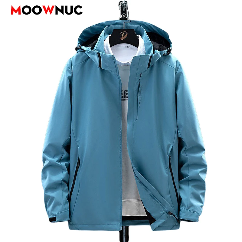 

Men's Casual Windbreaker Coat Fashion Leisure Blazer Male Jacket Men Clothing Outerwear Windproof for Camping And Outdoors