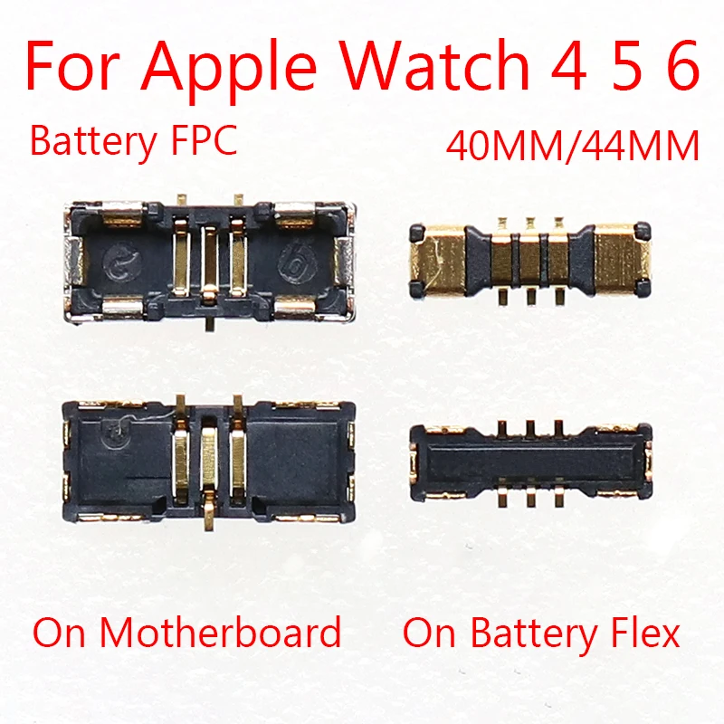 5pcs Battery FPC Connector For Apple Watch Series IWatch 1 2 3 4 5 6 SE S1 S2 S3 S4 S5 S6 S7 S8 A1579 A1578 A1760 A1848 A1847