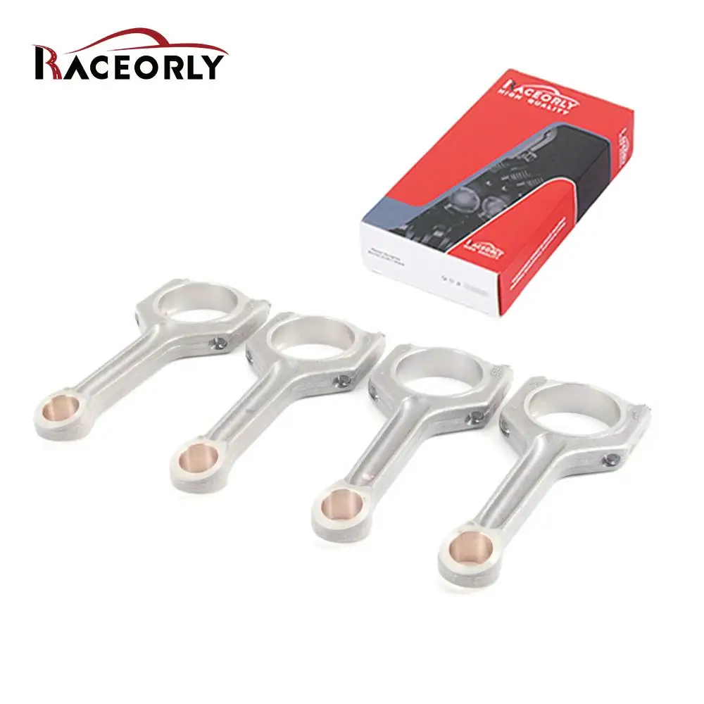 

RACEORLY 4x Connecting Rods For BMW 328i 420i X3 X4 E84 F10 F30 F32 N20 2.0