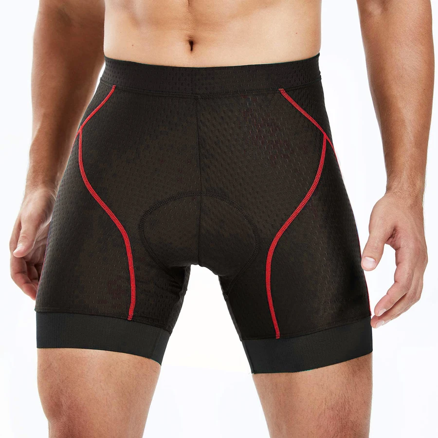 Breathable Cycling Shorts Cycling Underwear 5D Gel Pad Shockproof Bicycle Underpant MTB Road Bike Underwear Man Shorts