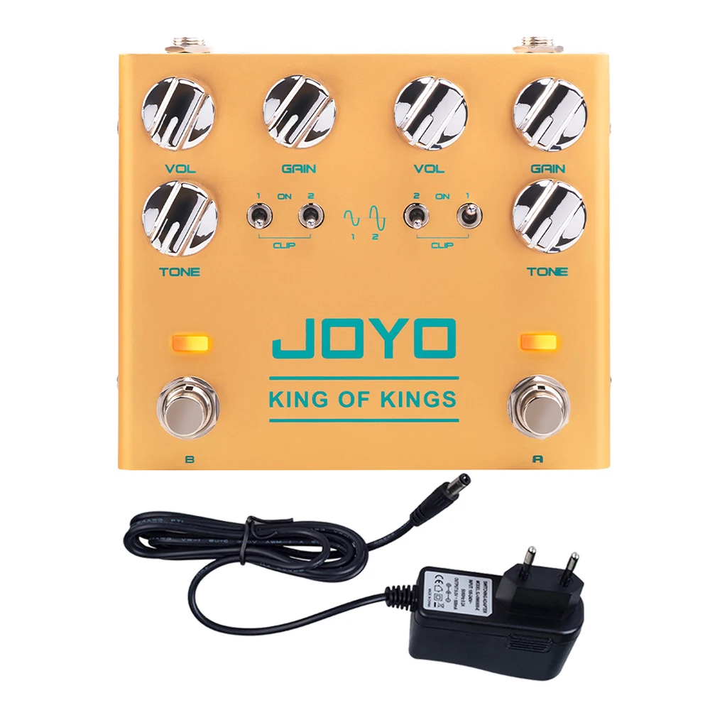 JOYO-R 20 King of Catsがギターエフェクトペダルをオーバードライブ