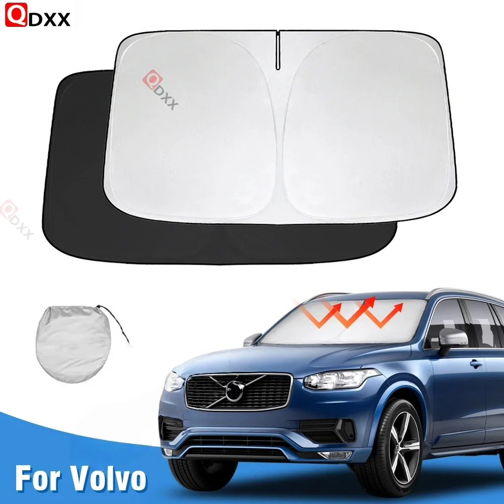 

Windshield Sun Shade for Volvo XC90 Accessories Sunshade Window Sun Visor Protector Foldable Blocks UV Rays Keep Your Car Cooler
