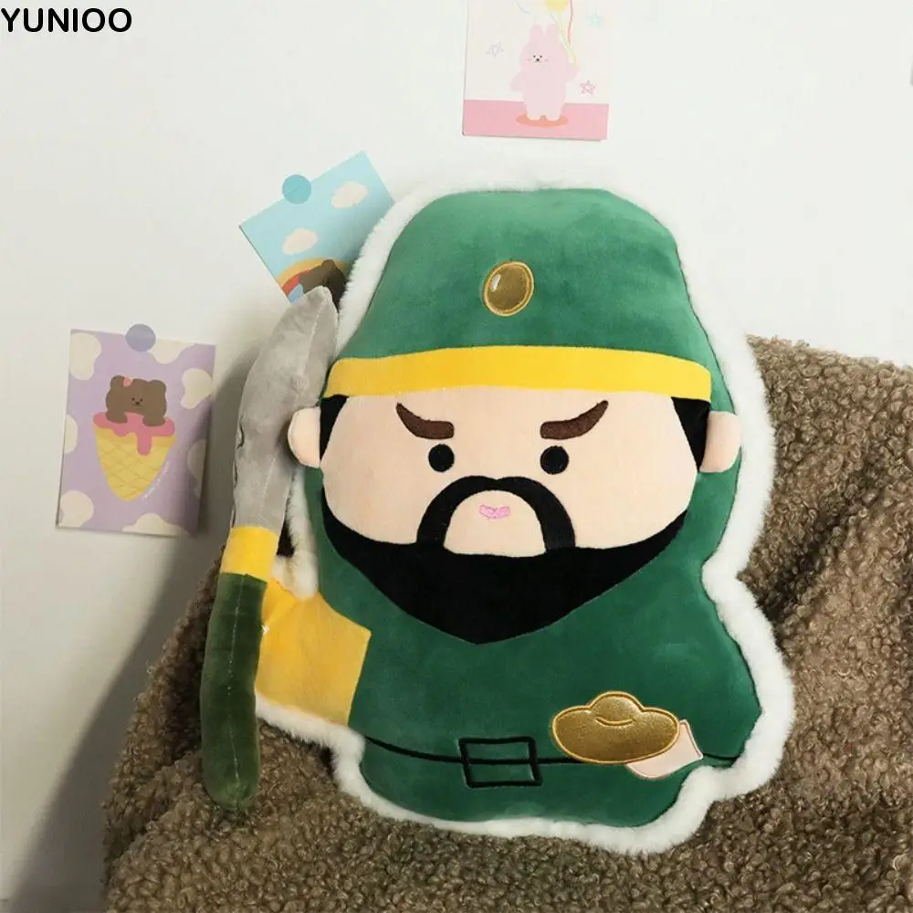 

Плюшевые подушки Guan Gong Wealth God The King of the Tower God of Wealth Плюшевая игрушка God of Longevity Декоративная Wenchang Jun