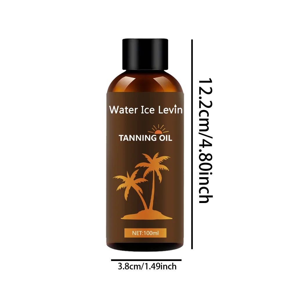 Essential Oil for Tanning, Natural Tanning, Moisturizing Skin, Deep Moisturizing, Quick Absorption, Suitable for All Skin Types, No Tanning Tanning Oil |   Natural Tanning Oil | Alcohol-Free