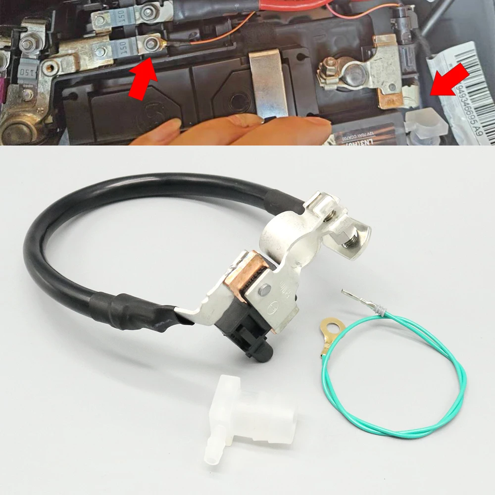 Lithium Battery Replacement Lead-acid Battery Repair Tool AGM Battery Terminal Sensor Wire Cable For Porsche Cayenne 2018-2023